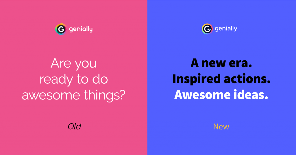 Rebranding Genially 
