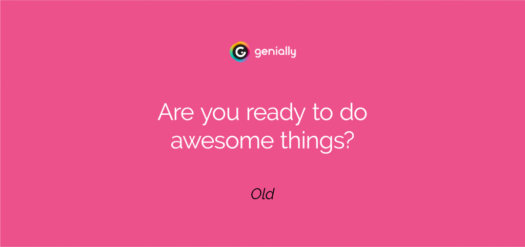 Rebranding Genially 