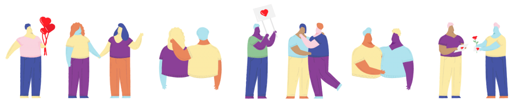 ilustraciones de san valentin